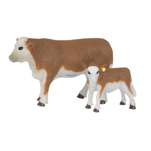 Big Country Toys | Hereford Cow & Calf