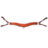 Wildfire Saddlery | 3-1/2 Tripping Breast Collar Rosewood Roughout Rope Border