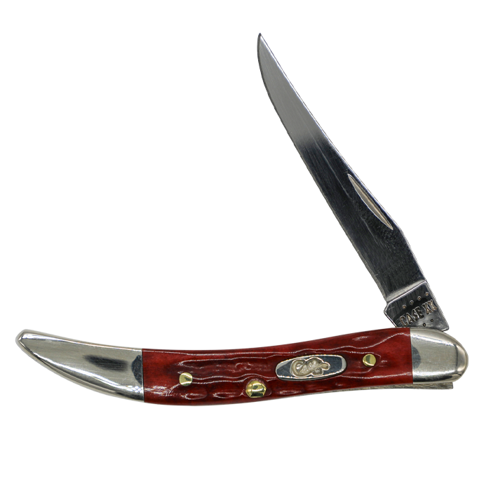 Case Knives | 00792 | Pocket Worn® Corn Cob Jig Old Red Bone Small Texas Toothpick