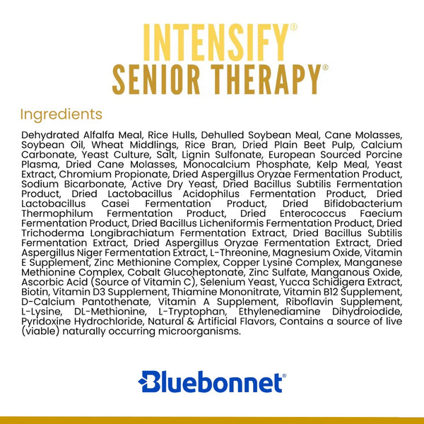 Bluebonnet Feeds | Intensify Senior Therapy
