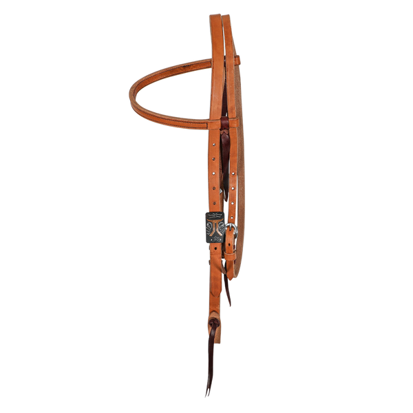 Wildfire Saddlery | 5/8" Headstall Browband Harness with Cowboy Knots