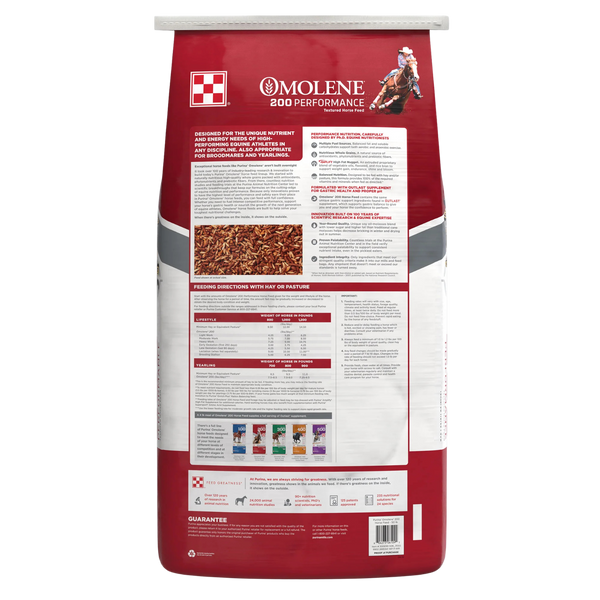 Purina | Omolene 200 Performance | Horse Feed