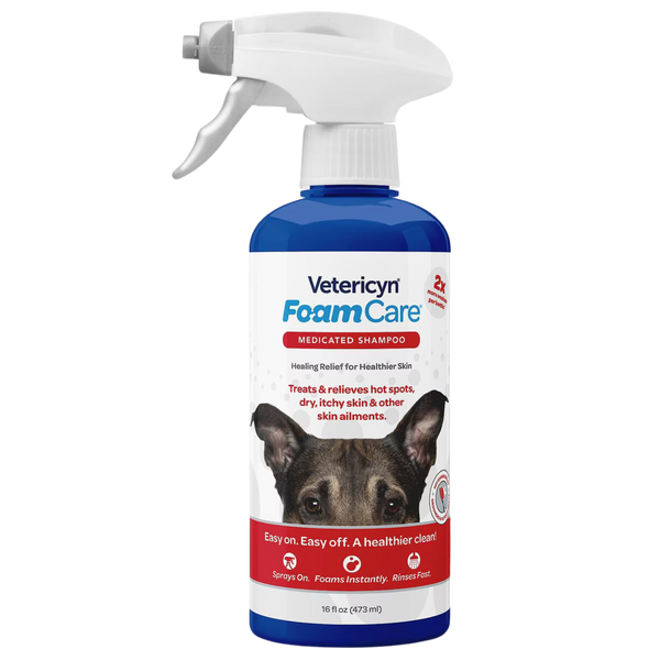 Vetericyn | FoamCare Medicated Shampoo | 16 OZ