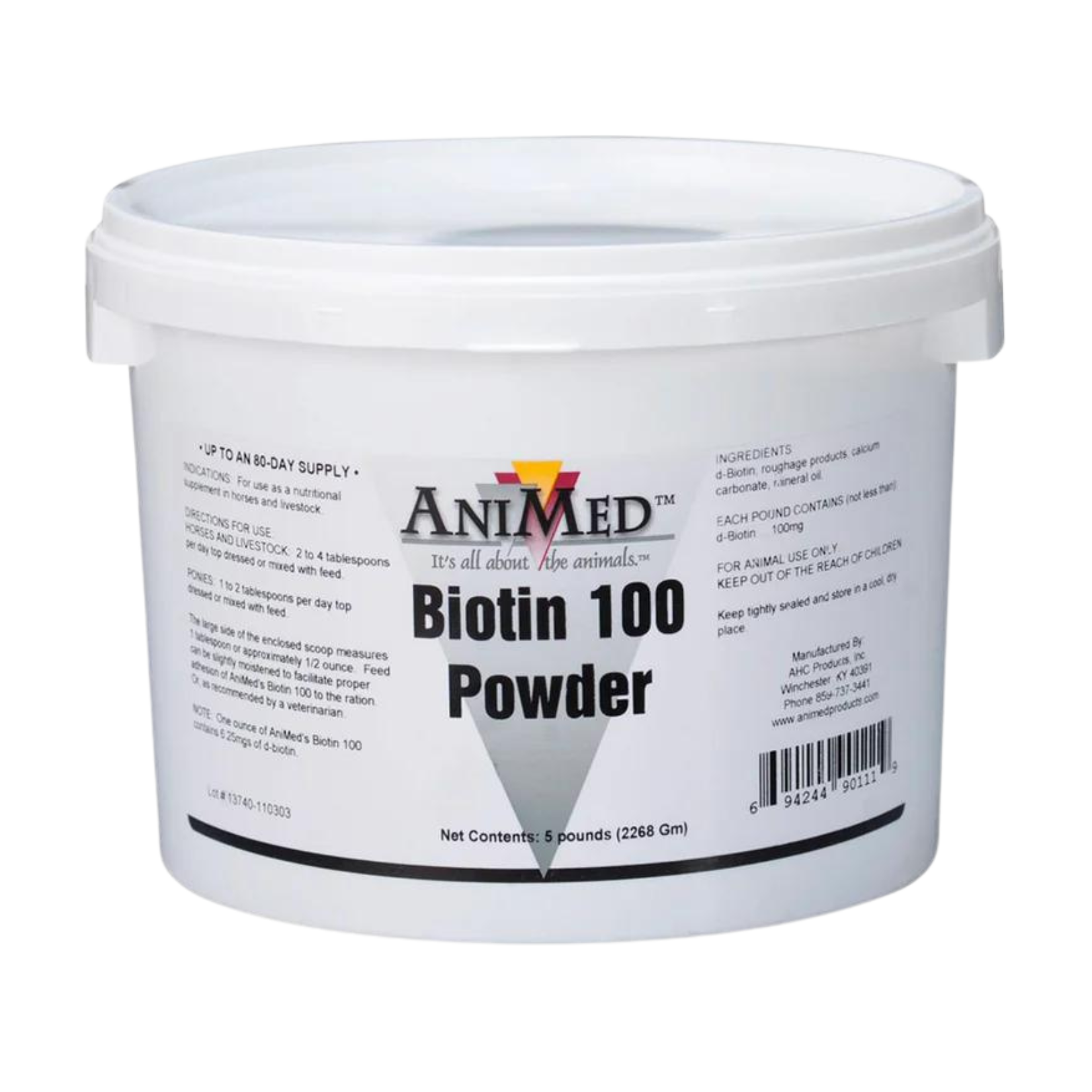 Animed Biotin Powder 100 | 5 LB