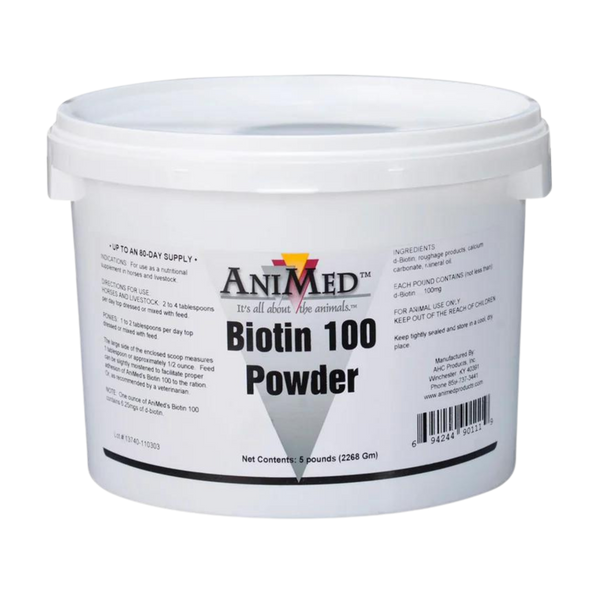 Animed Biotin Powder 100 | 5 LB