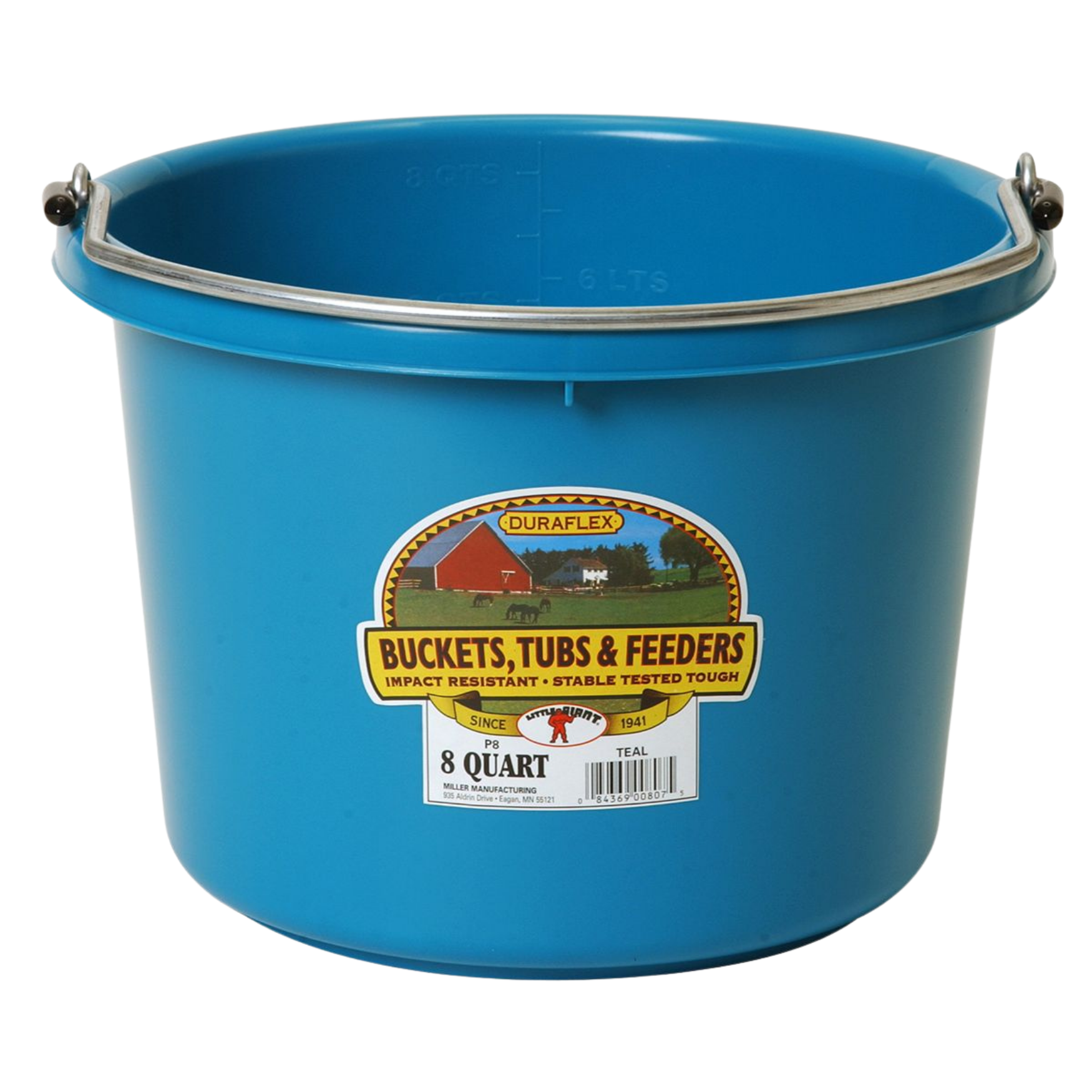 Duraflex | 8 Quart Plastic Pail