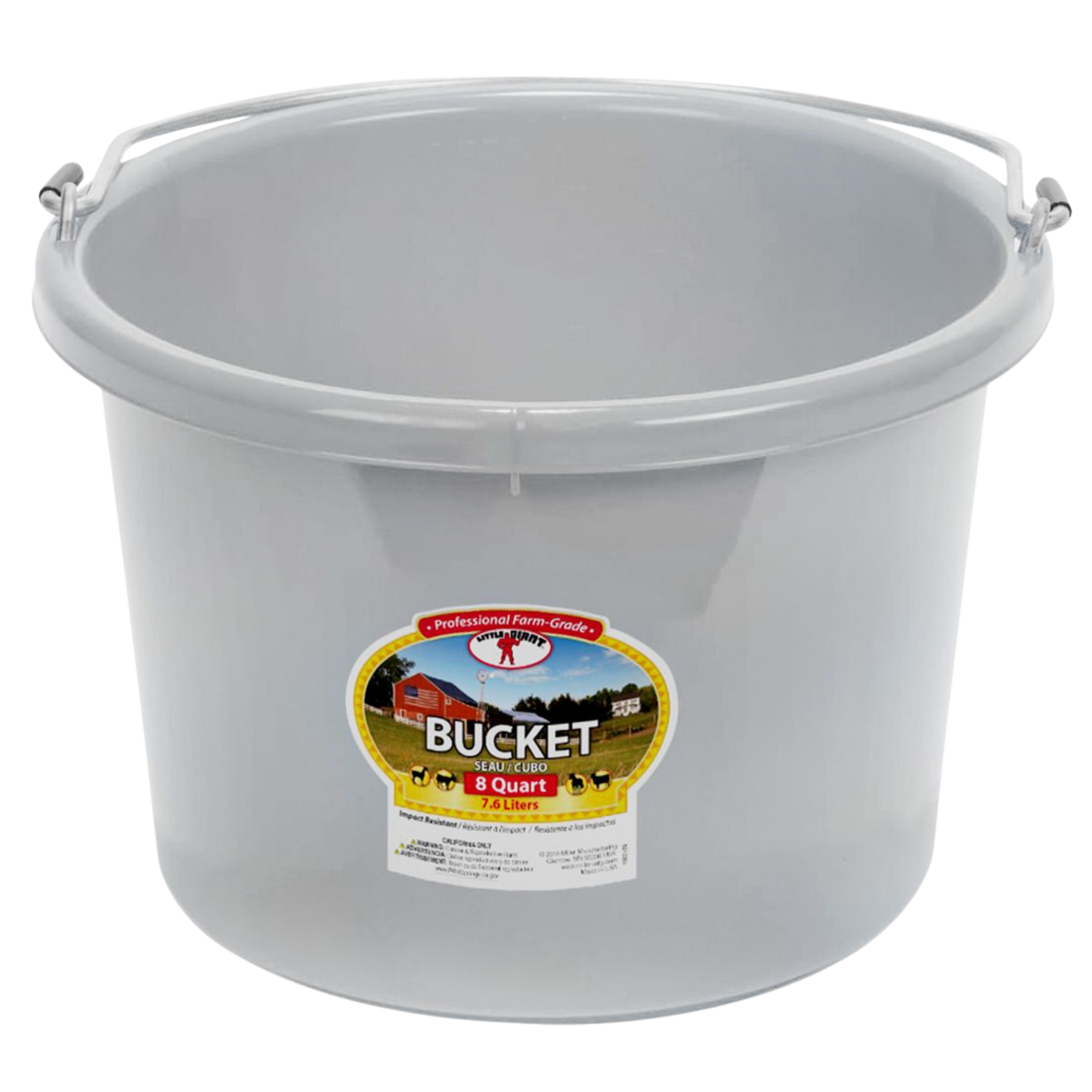 Duraflex | 8 Quart Plastic Pail