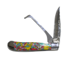Rusted Nail Knives | Fiesta | Pearl Agate Cactus Alley Hoofpick Knife