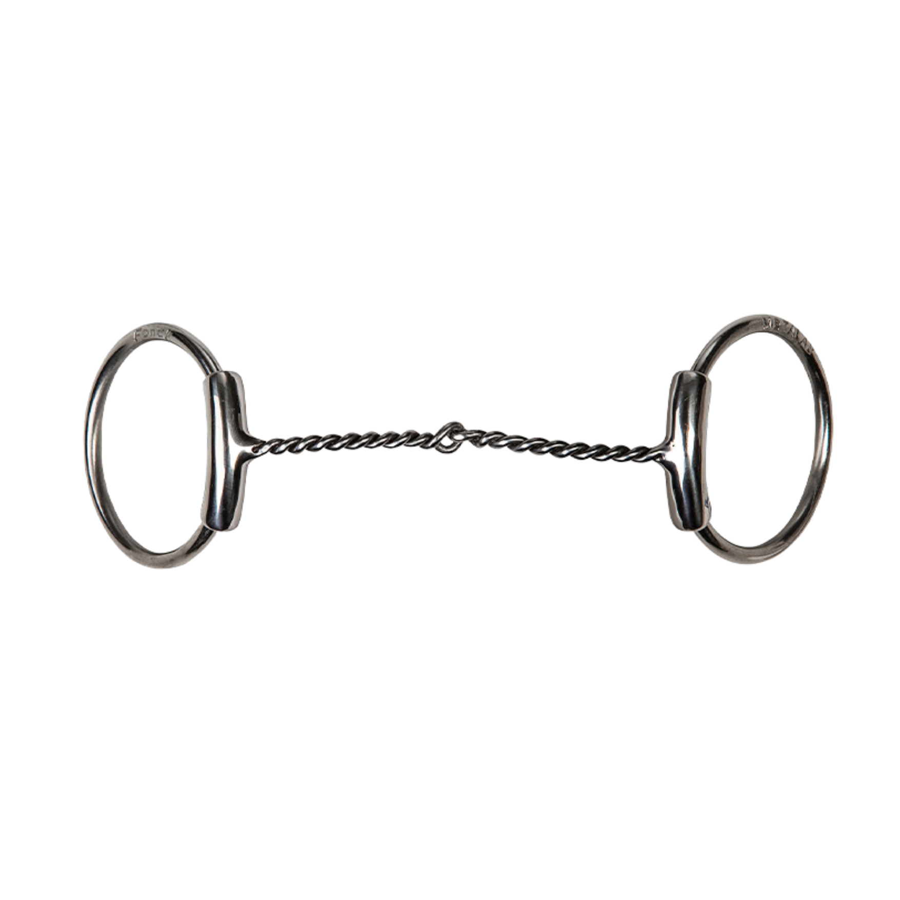 Cowboy Tack | Bernard Fonk O-Ring Twisted Snaffle Bit