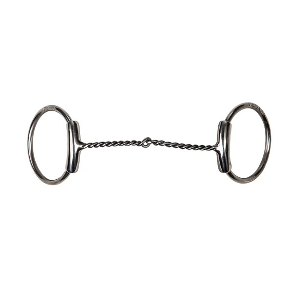 Cowboy Tack | Bernard Fonk O-Ring Twisted Snaffle Bit