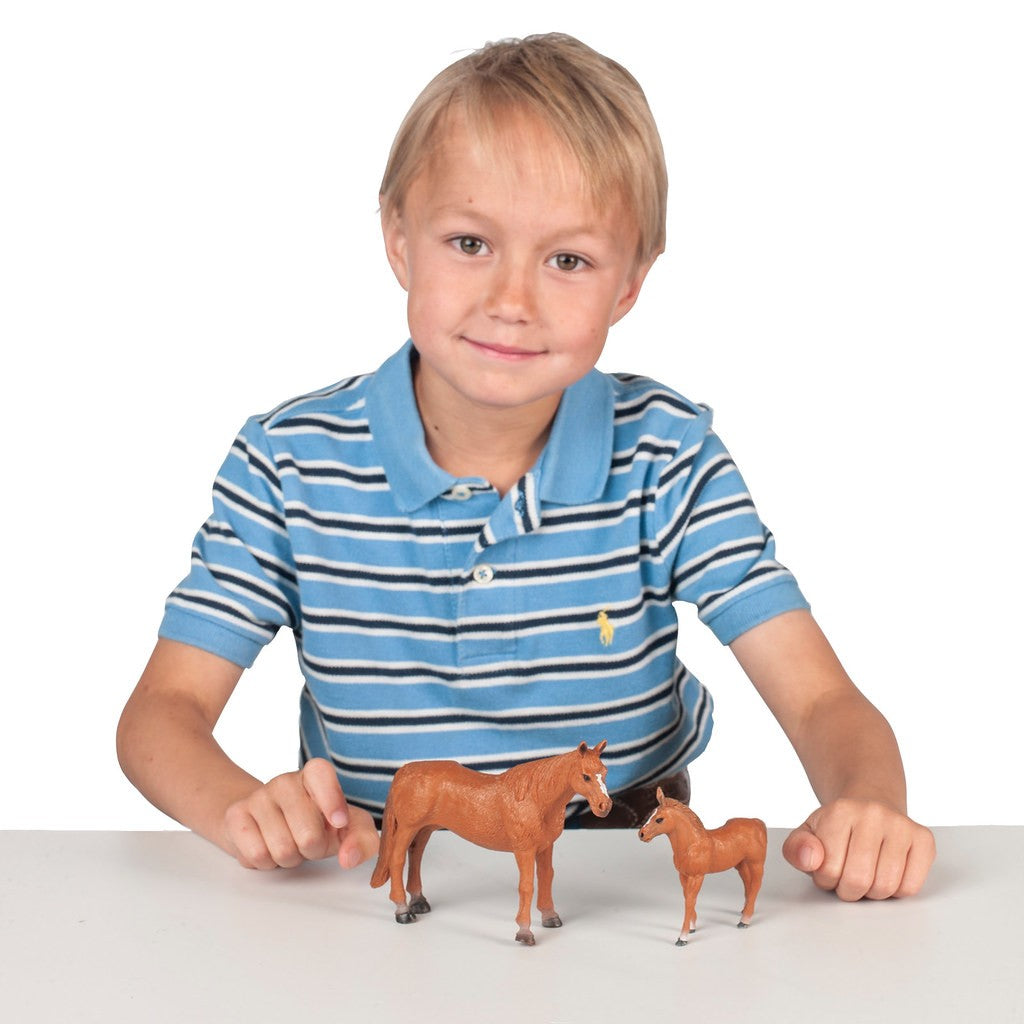 Big Country Toys | Quarter Horse Mare & Colt