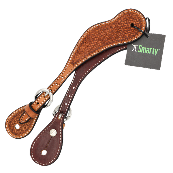 Wildfire Saddlery | Spur Straps Cowboy Youth Golden Spider Stamp