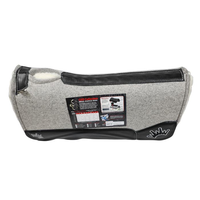 Best Ever Pads | Graphite Elephant with Royal Crown | 3/4