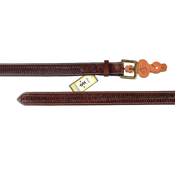 Texas Saddlery | Western Chocolate Swirl Belt