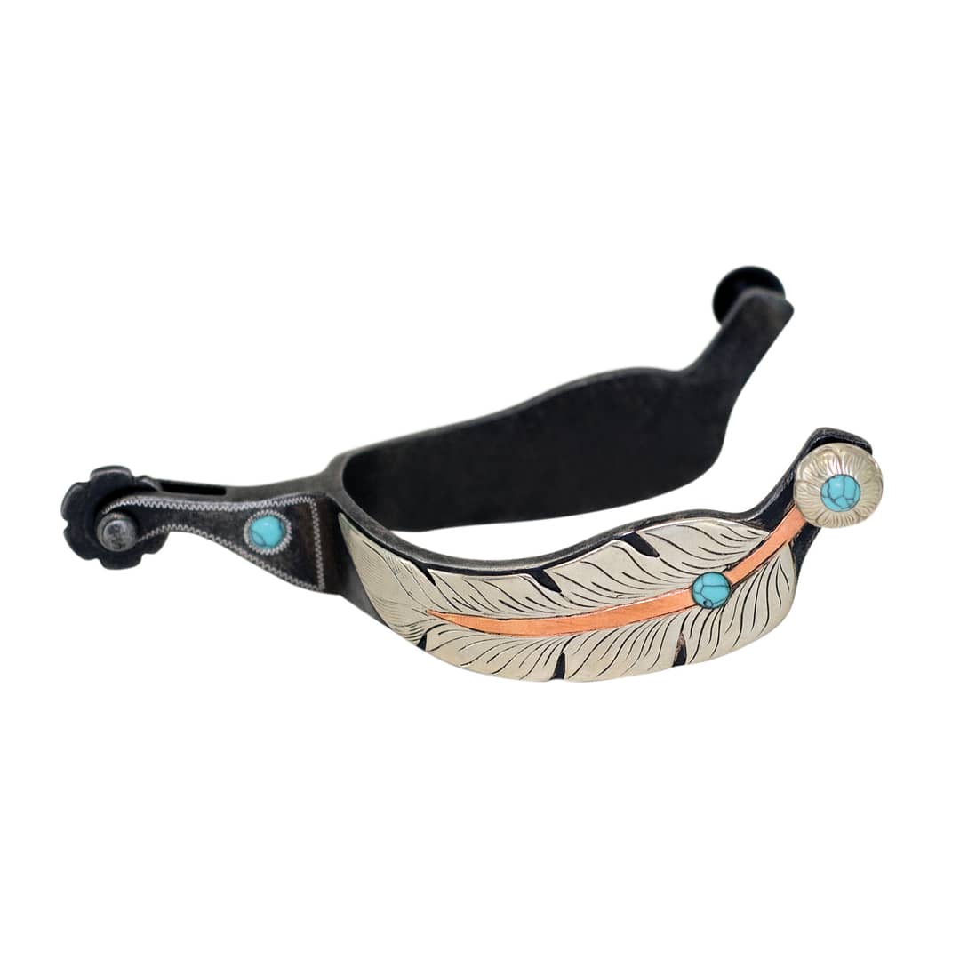 Cowboy Tack | Feather Collection Medium Cup Spur