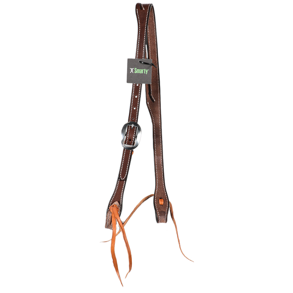Wildfire Saddlery | 3/4" Headstall Split Ear Chocolate Harness