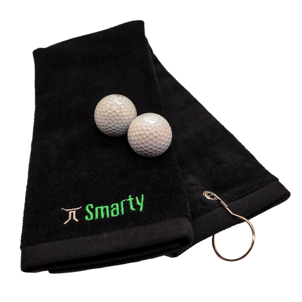 Smarty Golf Towel | Black