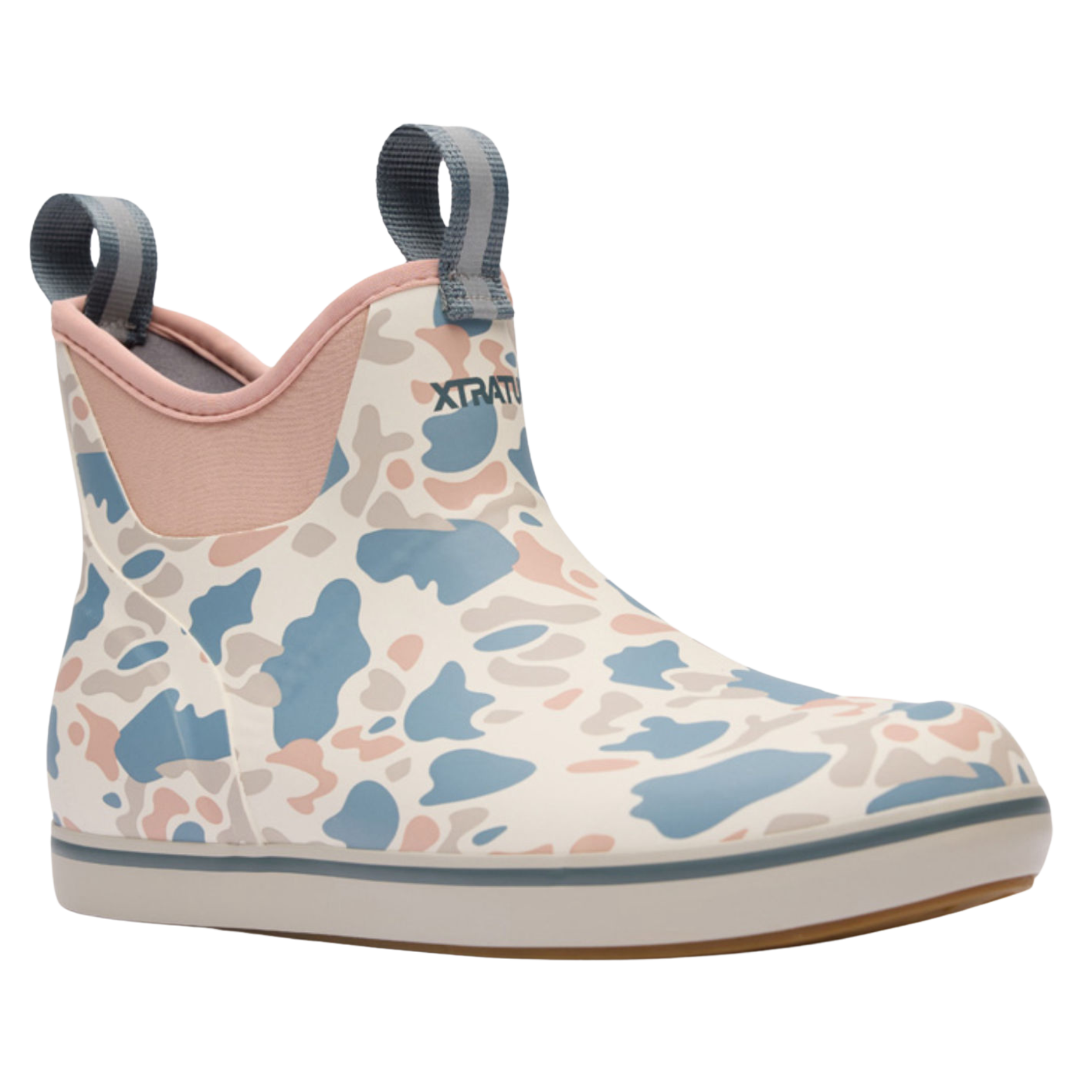 XtraTuf | Women's 6 in Ankle Deck Boot | Ivory Duck Camo