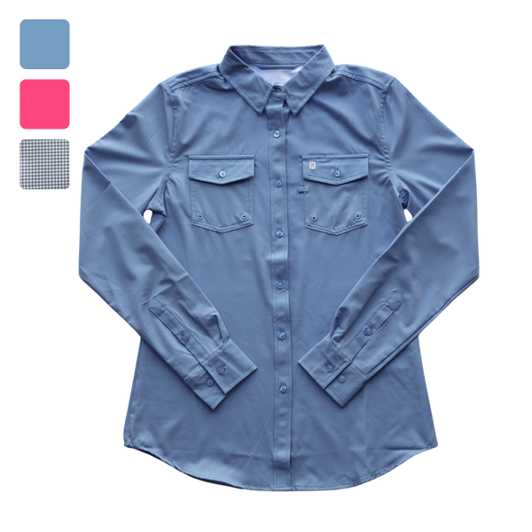 Smarty Rodeo | Cool Wear Button Up | Women's Long Sleeve