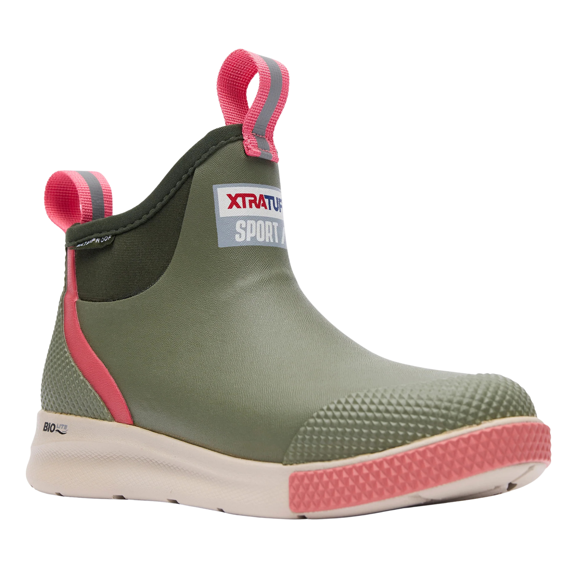 XtraTuf | Women's 6 in Ankle Deck Boot Sport | Olive