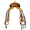 Smarty Saddlery | Barrel Saddle | 1/2 Tooled