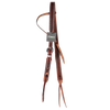 Wildfire Saddlery | 1" Headstall Slip Ear Chocolate Harness with Cowboy Knots