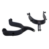 Barstow 26° Turned Down and Twisted Bull Spurs