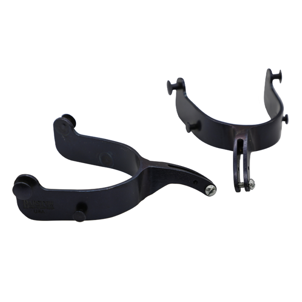 Barstow 26° Turned Down and Twisted Bull Spurs