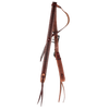 Wildfire Saddlery | 1" Headstall Slip Ear Chocolate Harness with Cowboy Knots