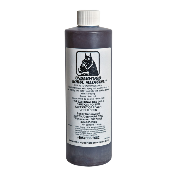 Underwoods Horse Wound Medicine | 16 OZ