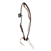 Wildfire Saddlery | Headstall Single Ear 5/8" Rosewood Spider Stamp
