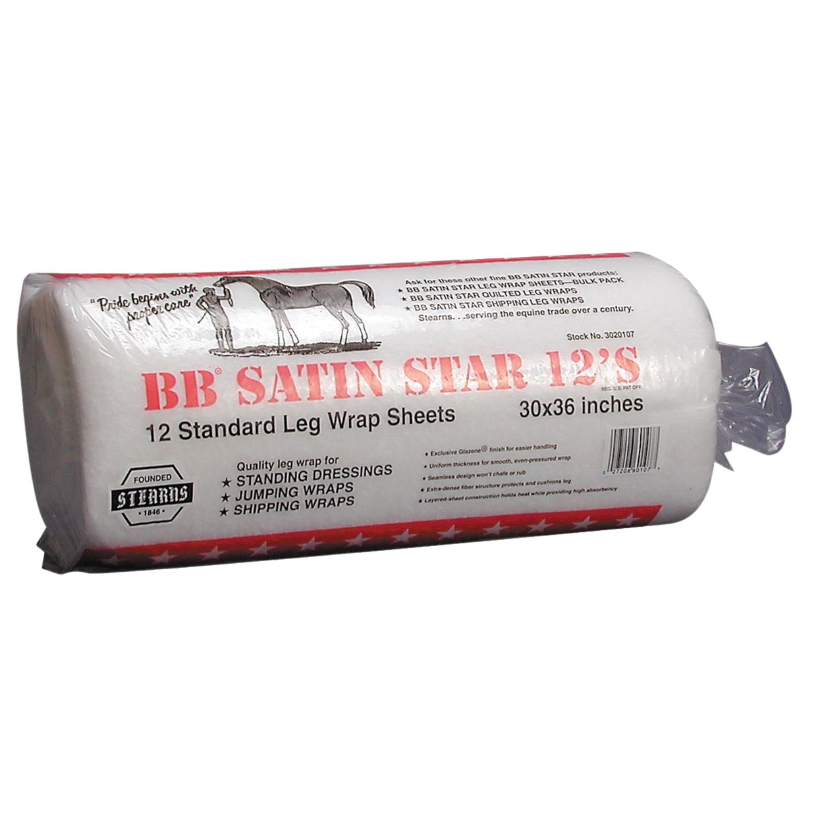 BB Satin Star | Standard Leg Wrap Sheets
