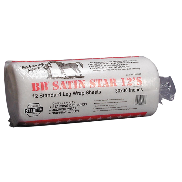 BB Satin Star | Standard Leg Wrap Sheets