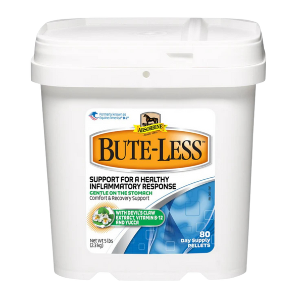 Absorbine | Bute-Less Comfort & Recovery Horse Supplement | Pellets