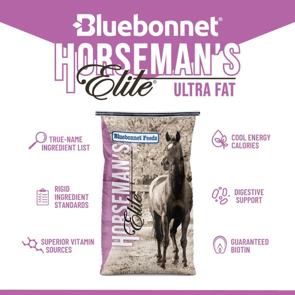 Bluebonnet Feeds | Horseman's Elite Ultra Fat