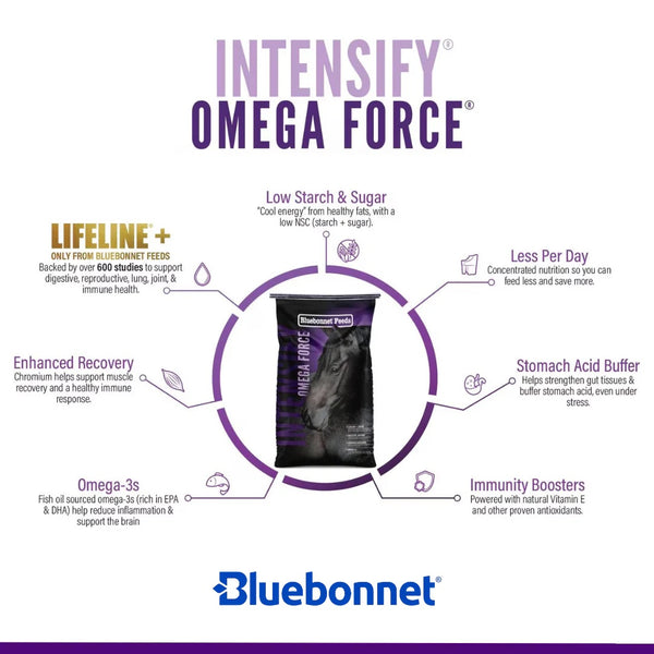 Bluebonnet Feeds | Intensify Omega Force