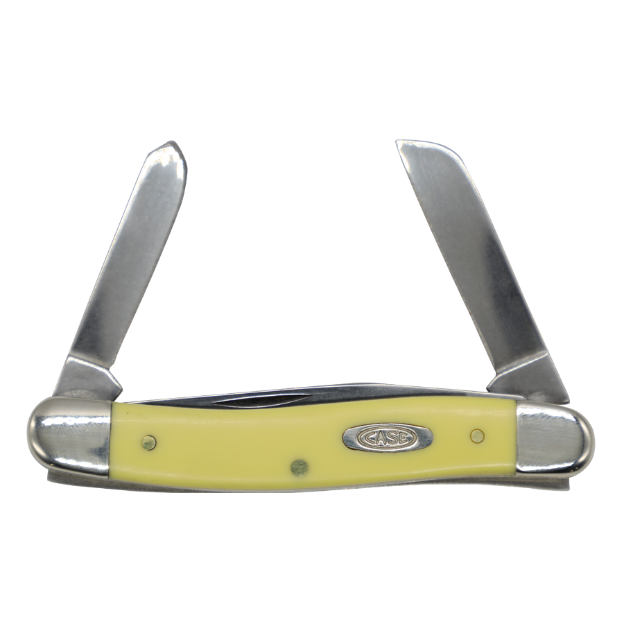 Case Knives | Yellow Synthetic CS Medium Stockman | 00035