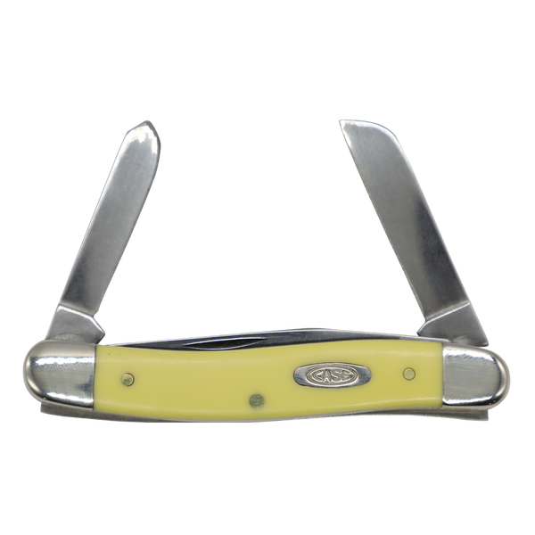 Case Knives | Yellow Synthetic CS Medium Stockman | 00035