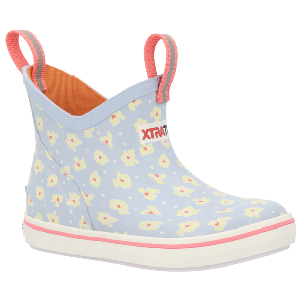 Xtratuf | Big Kid's Ankle Deck Boot | Skyway Floral