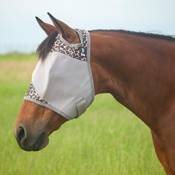 Cashel | Crusader Fly Mask | Standard | Leopard