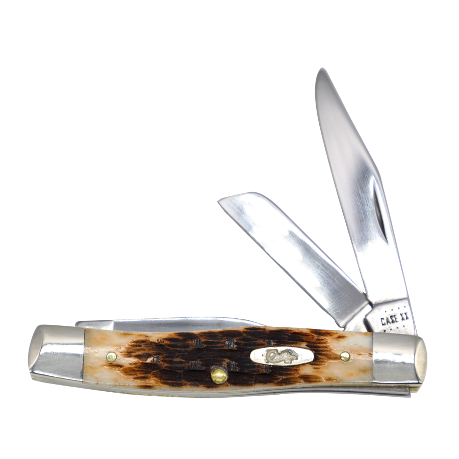 Case Knives | 00048 | Genuine Stag Peanut