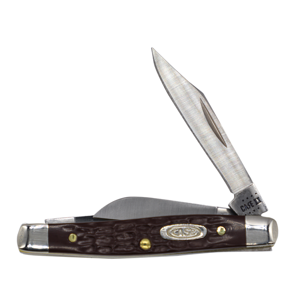 Case Knives | Brown Synthetic Small Stockman | 00081