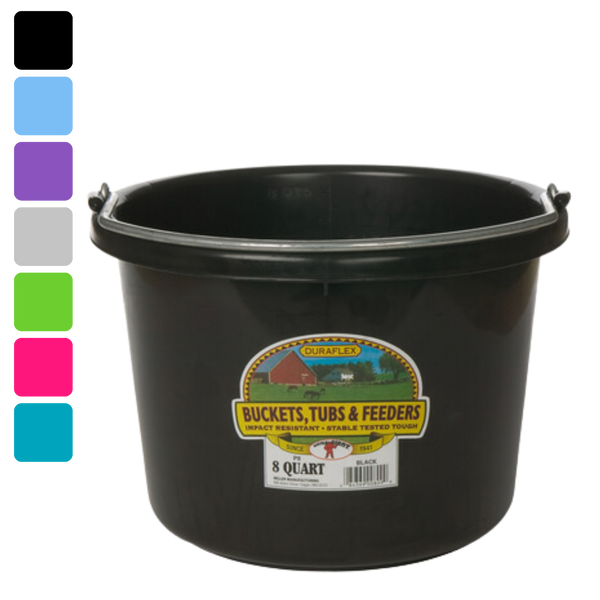 Duraflex | 8 Quart Plastic Pail