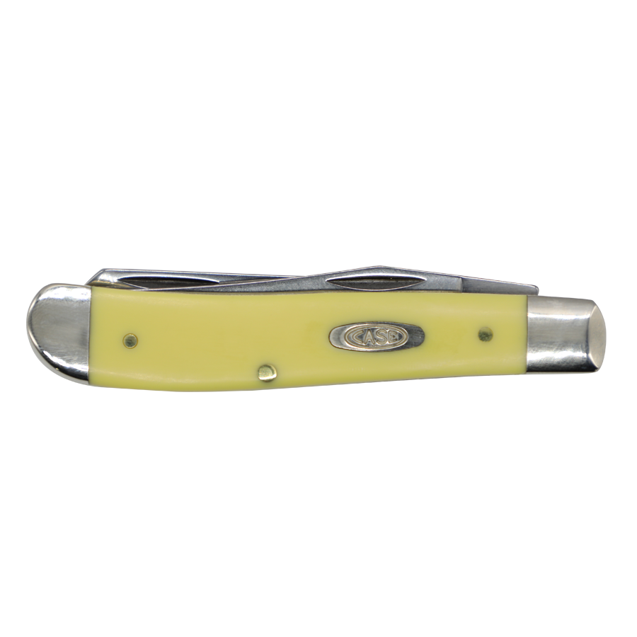 Case Knives | 00029 | Yellow Synthetic CS Mini Trapper