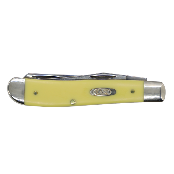 Case Knives | 00029 | Yellow Synthetic CS Mini Trapper