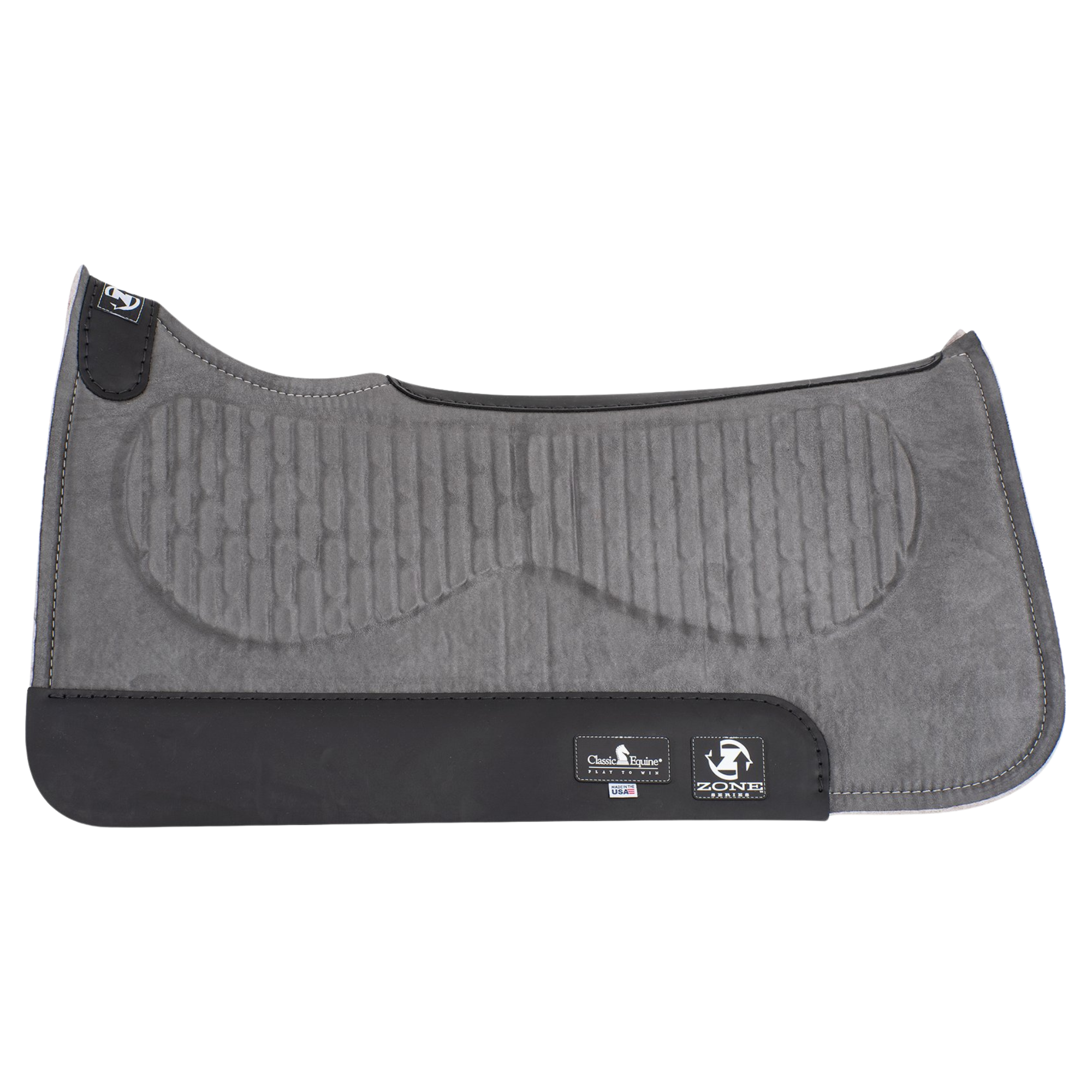 Classic Equine | Zone Micro Suede Saddle Pad | 3/4