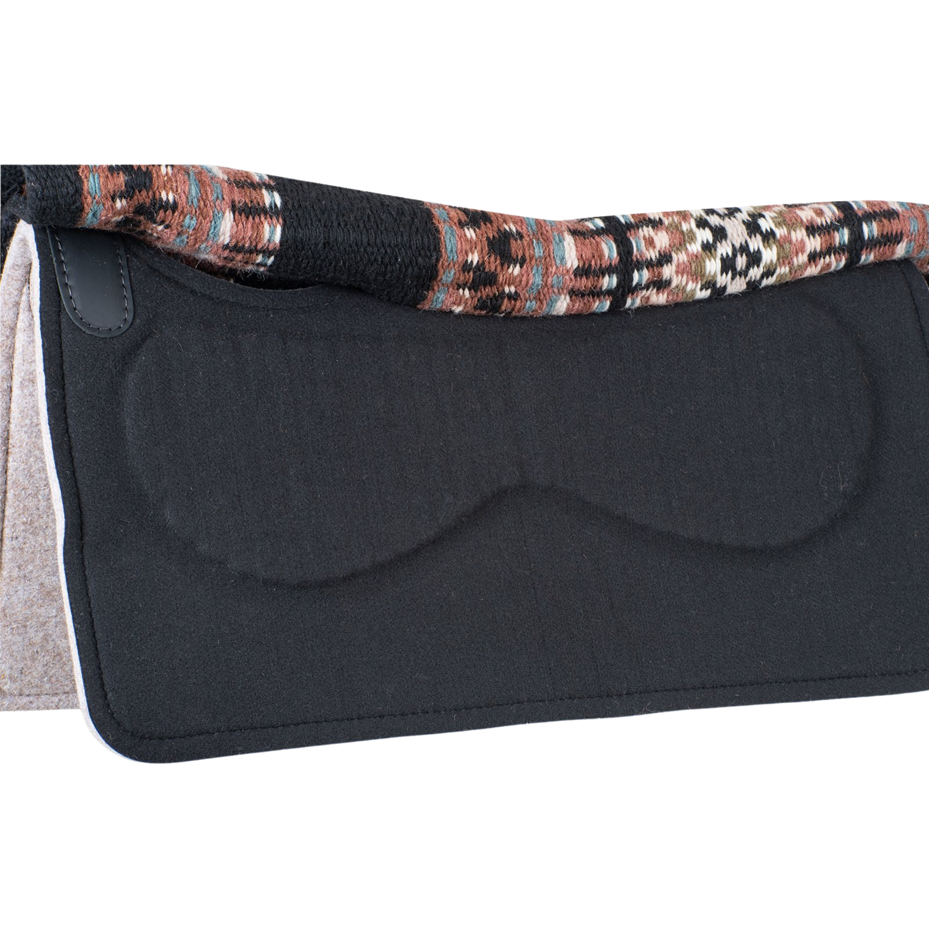 Classic Equine | Zone Blanket Top Pad Black Chestnut | 1