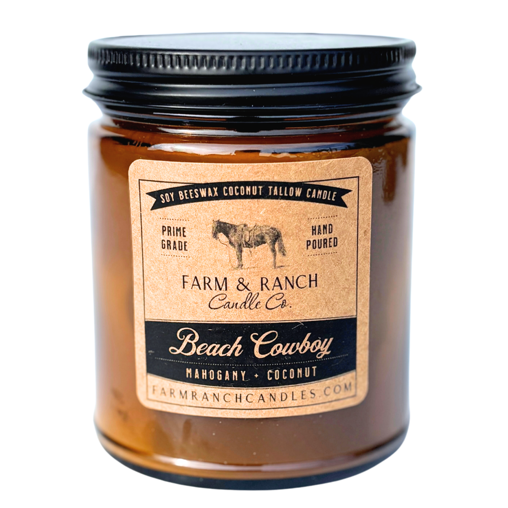 Farm & Ranch Candle Co. | Beach Cowboy | 7 oz