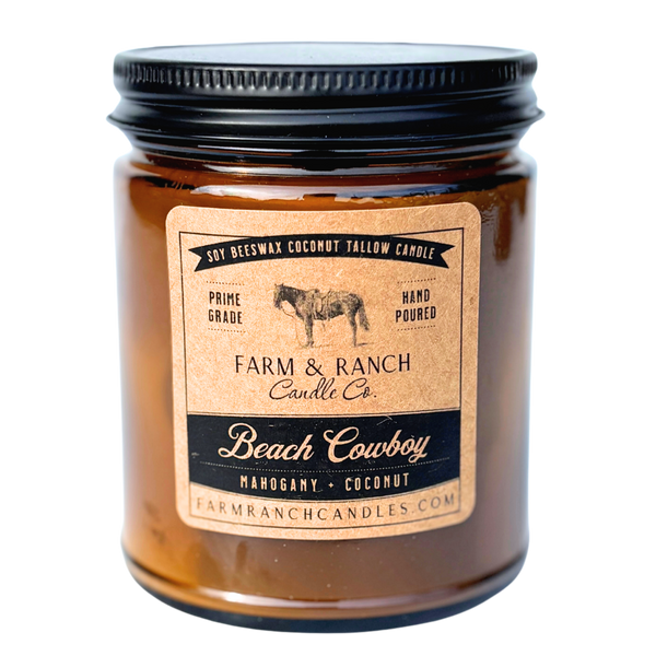 Farm & Ranch Candle Co. | Beach Cowboy | 7 oz