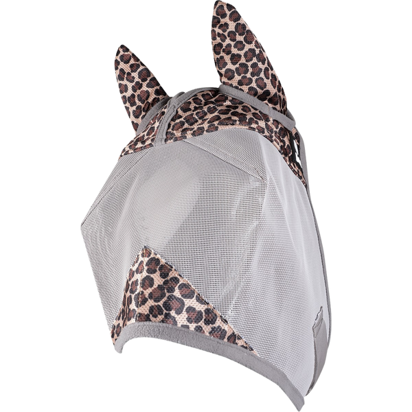 Cashel | Crusader Fly Mask | Standard with Ears | Leopard